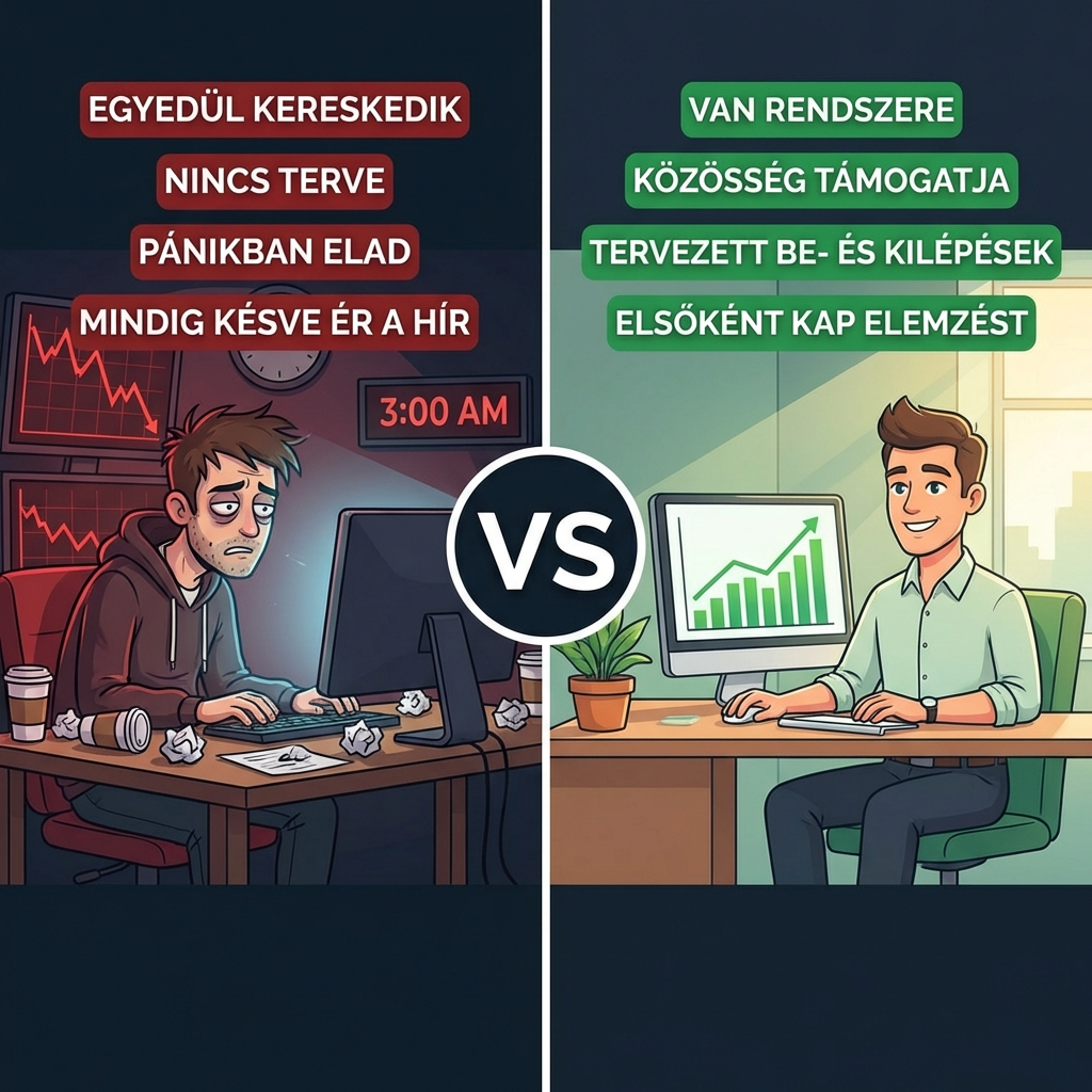 Két kereskedő összehasonlítása